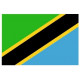 Sticker - Drapeau Tanzanie REFG909