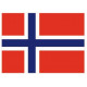 Sticker - Drapeau Norvège REFG911