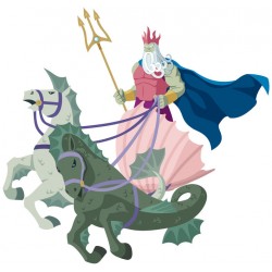 autocollant mural mythologie chambre