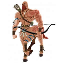 autocollant mural mythologie chambre fille