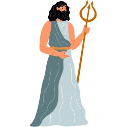 autocollant mural mythologie pas cher