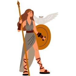 autocollant mural mythologie decoratif