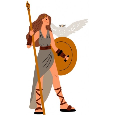 autocollant mural mythologie decoratif