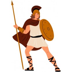 sticker mural mythologie fille