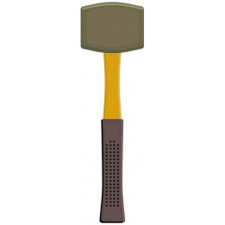 autocollant noir tournevis