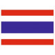 Sticker - Drapeau Thailande REFG928
