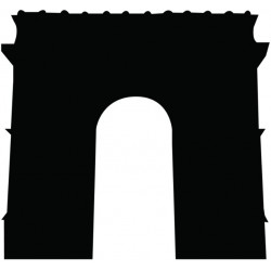 autocollant notre dame