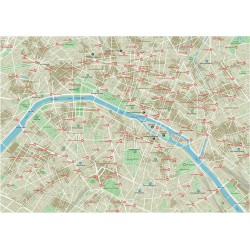 autocollants muraux batiment