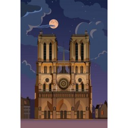 autocollants muraux carte geographie paris