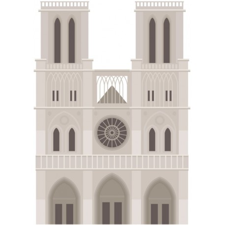 autocollants muraux immeuble