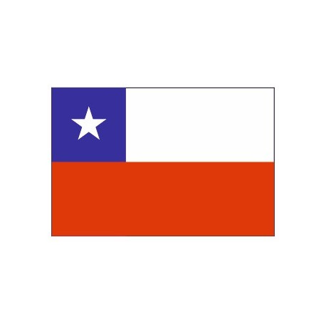 Sticker - Drapeau Chili REFG932