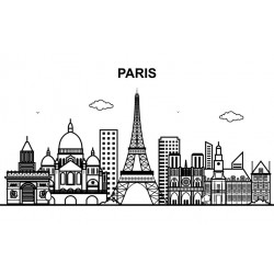 autocollants muraux paris geant