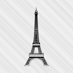 autocollant tour eiffel