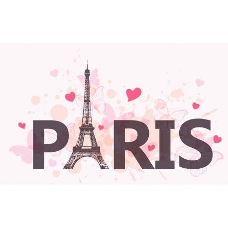 sticker paris automne