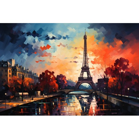 sticker paris deco