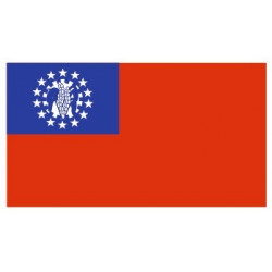 Sticker - Drapeau Myanmar REFG944