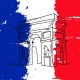 stickers muraux arc de triomphe