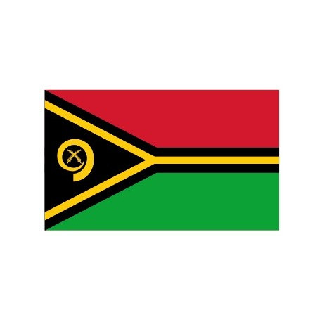 Sticker - Drapeau Vanuatu REFG945