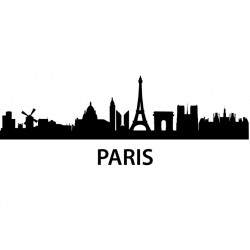 stickers muraux paris fleurs