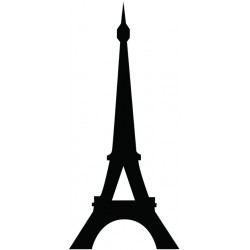 stickers muraux tour eiffel