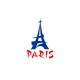 stickers nuage tour eiffel