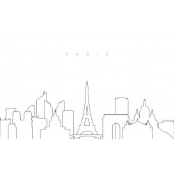 stickers paris decoratif