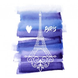 stickers paris tour eiffel deco