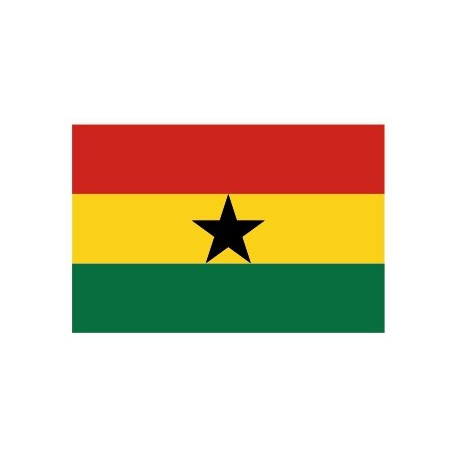 Sticker - Drapeau Ghana REFG938