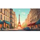 stickers tour eiffel