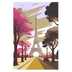 stickers tour eiffel deco