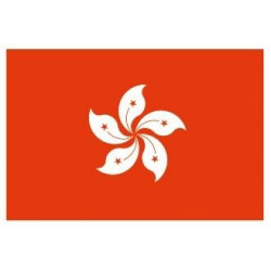 Sticker - Drapeau Hong Kong REFG940