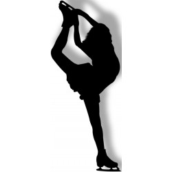 autocollant patinage chambre