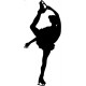 sticker mural patinage pas cher