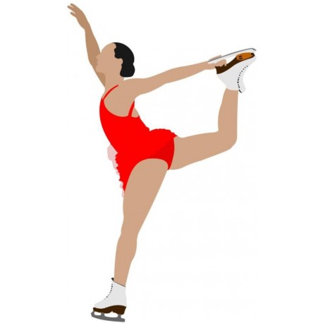 sticker patinage pas cher