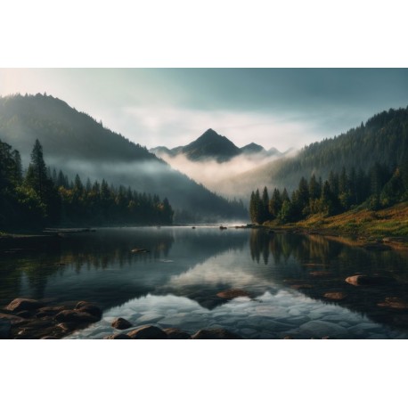 autocollants muraux paysage