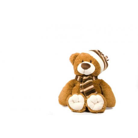 autocollant mural peluche bebe elephant