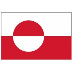 Sticker - Drapeau Groenland REFG956