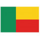 Sticker - Drapeau Bénin REFG958