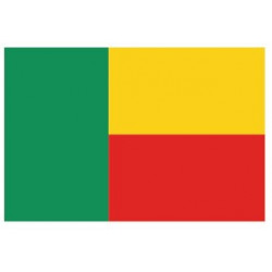Sticker - Drapeau Bénin REFG958