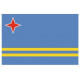 Sticker - Drapeau Auruba REFG962