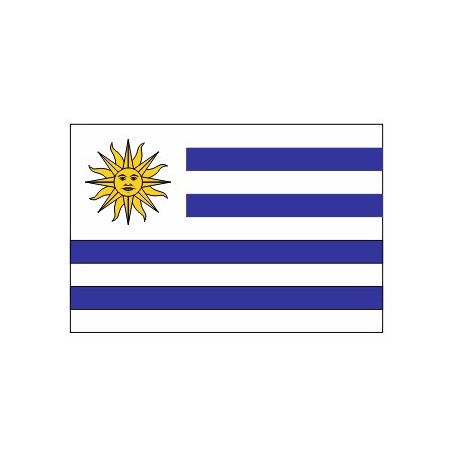Sticker - Drapeau Uruguay REFG964