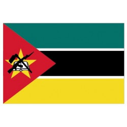 Sticker - Drapeau Mozambique REFG965