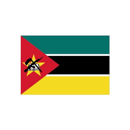 Sticker - Drapeau Mozambique REFG965