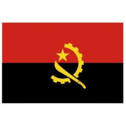 Sticker - Drapeau Angola REFG970