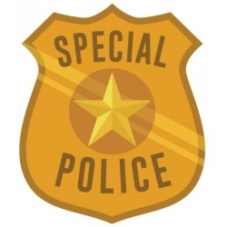 sticker insigne police