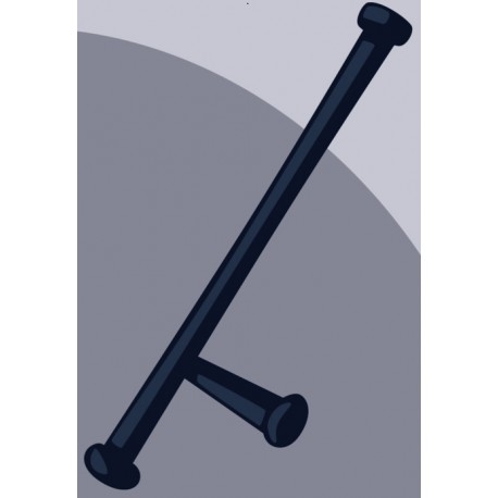 sticker mural insigne police