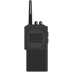 sticker mural poste de police