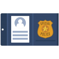 stickers camion police