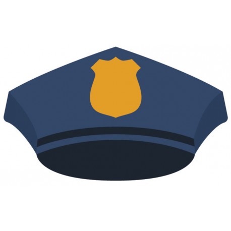 stickers casquette police