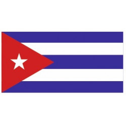 Sticker - Drapeau Cuba REFG828
